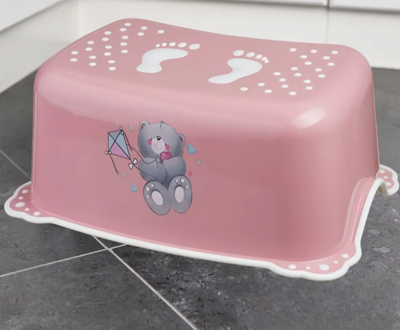 Табурет детский MyKids Bears (Pink/White)