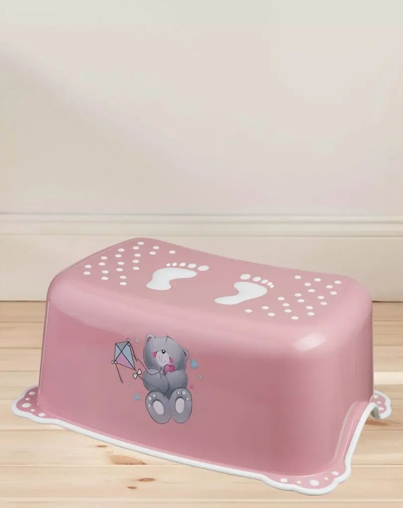 Табурет детский MyKids Bears (Pink/White)