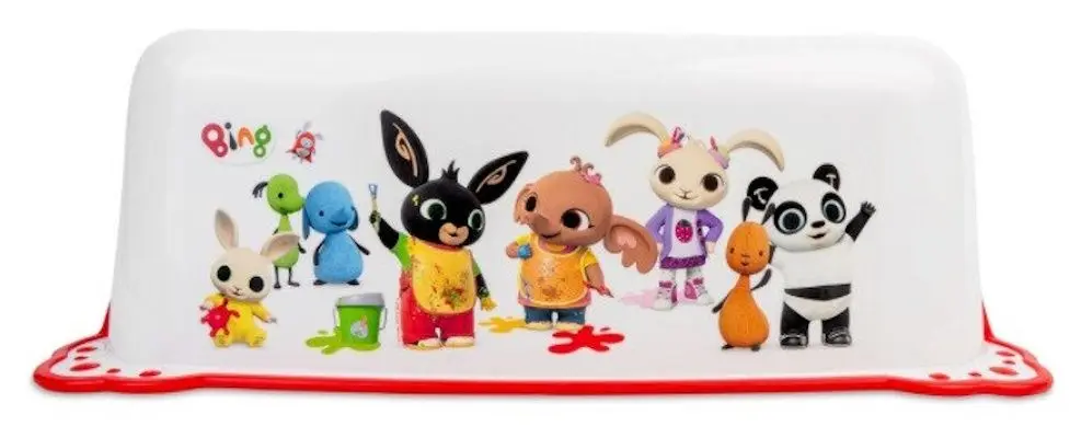 Taburet pentru copii MyKids Bing (White/Red)