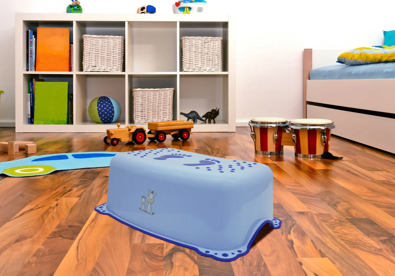 Табурет детский MyKids Zebra (Blue) - 2