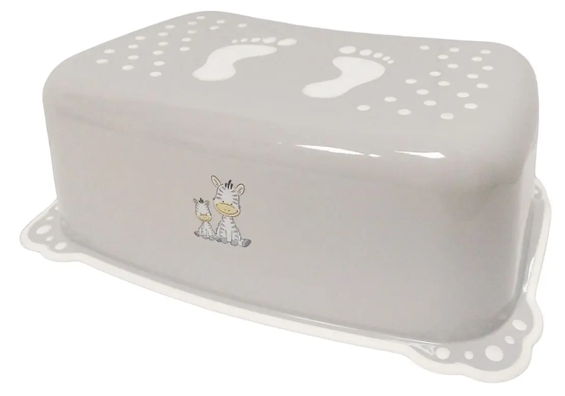 Taburet pentru copii MyKids Zebra (Grey/White)