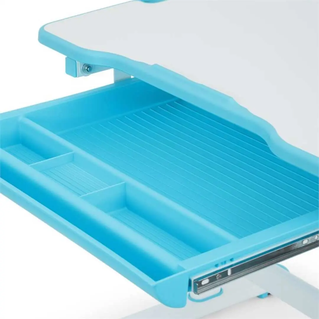 Set masa+scaun OneConcept Annika (Blue/White)