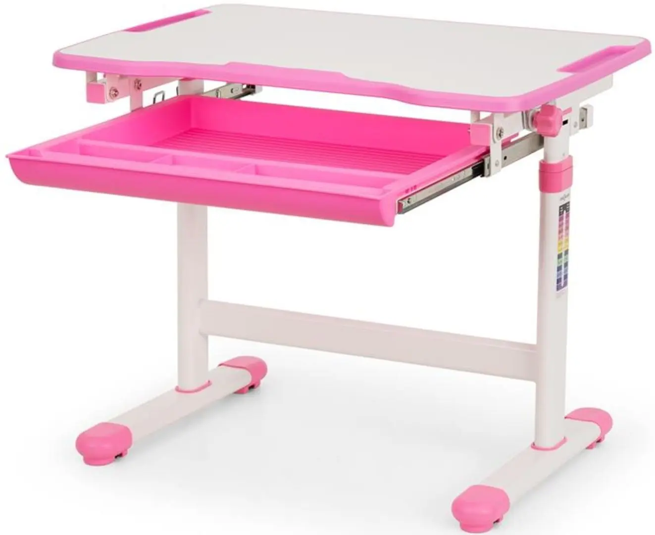 Set masa+scaun OneConcept Annika (Pink/White)