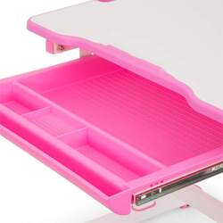 Set masa+scaun OneConcept Annika (Pink/White) Thumb