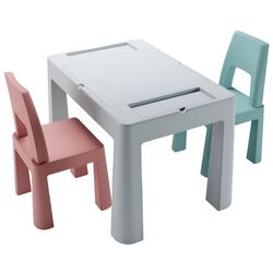 Set masuta + 2 scaune Tega Multifun Teggi TI-011-174 Komplet (Grey/Pink/Turquoise) Thumb
