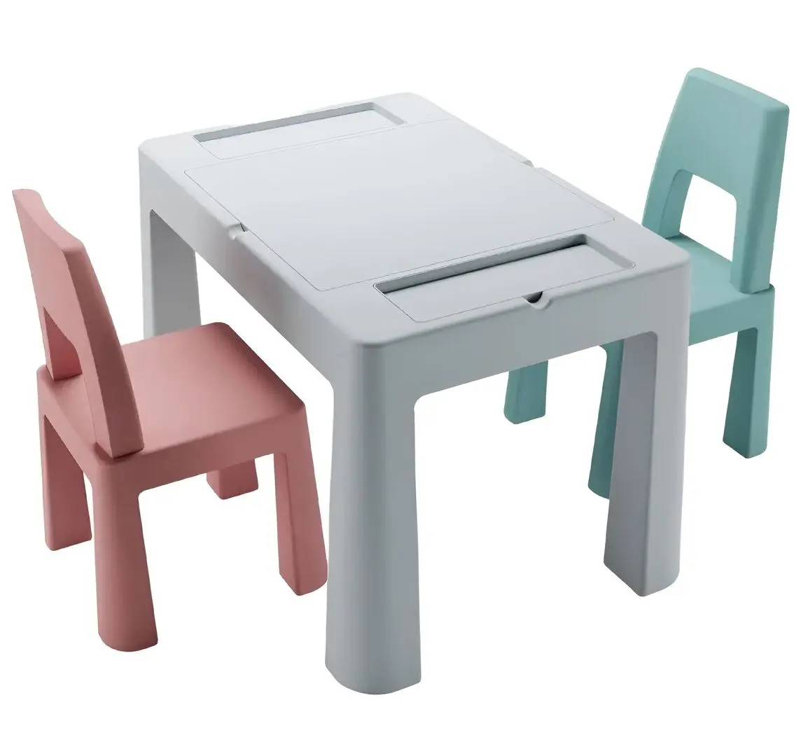 Set masuta + 2 scaune Tega Multifun Teggi TI-011-174 Komplet (Grey/Pink/Turquoise) - 4