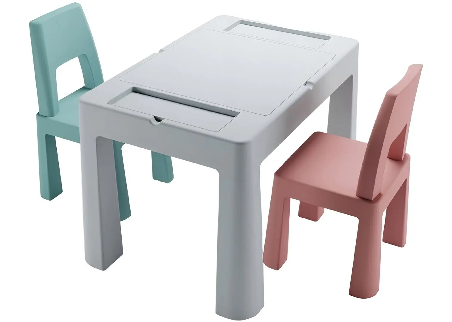 Set masuta + 2 scaune Tega Multifun Teggi TI-011-174 Komplet (Grey/Pink/Turquoise) - 3
