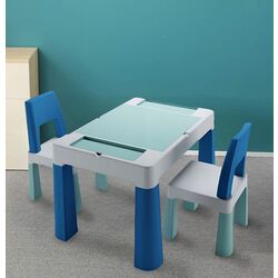 Set masuta +2 scaune Tega Multifun Teggi TI-011-173 Komplet (Turquoise/Blue/Gray)