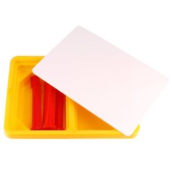 Стол с отделениями для хранения ТехноК 8126 (Yellow/Red) Thumb