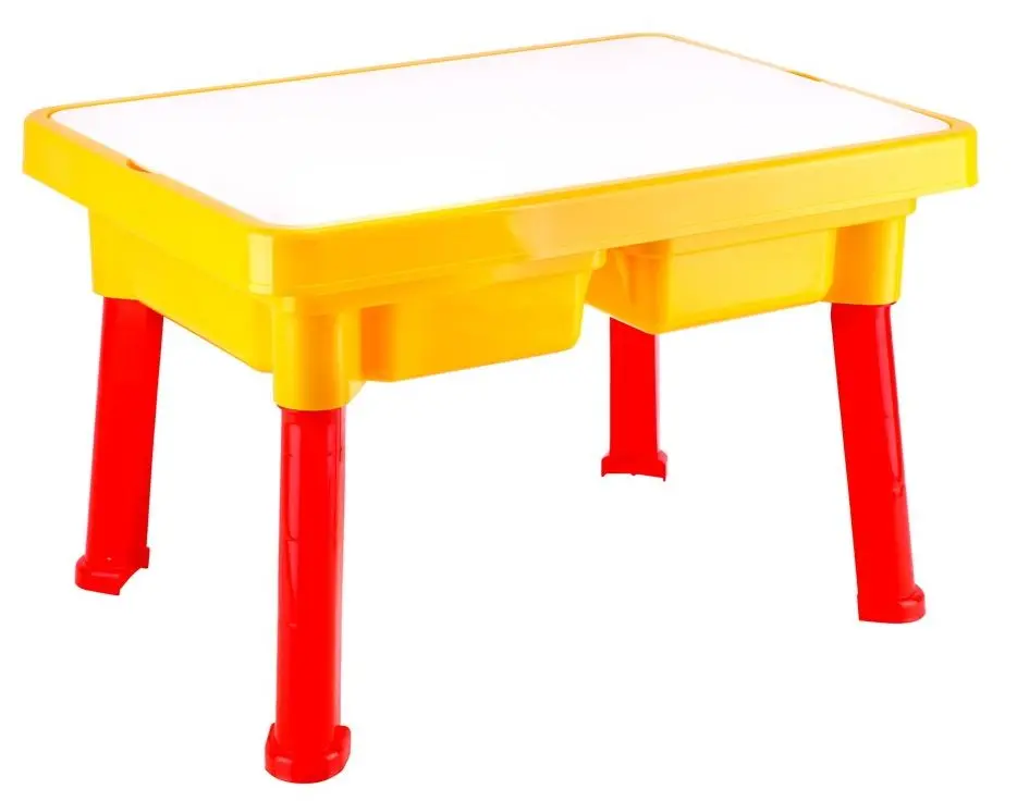 Стол с отделениями для хранения ТехноК 8126 (Yellow/Red) - 3