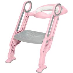 Tabureta-scara copii pentru baie Zopa 444205 (Blush Pink)