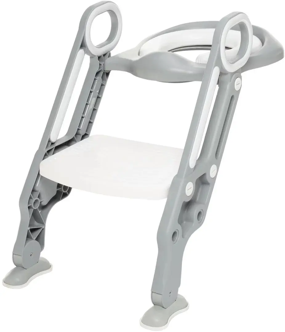 Tabureta-scara copii pentru baie 444212 (Dove Grey)