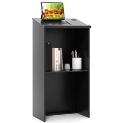 Трибуна для выступлений Costway CB10615DK (Black) Thumb