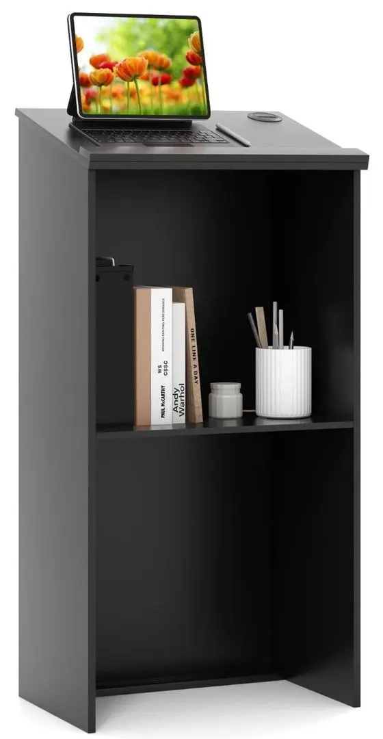 Трибуна для выступлений Costway CB10615DK (Black) - 3