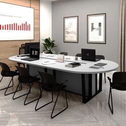 Стол для конференций DP Protocol (Gray/Black) Thumb