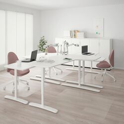 Masa conferinte Ikea Bekant 320x220 (Alb) Thumb