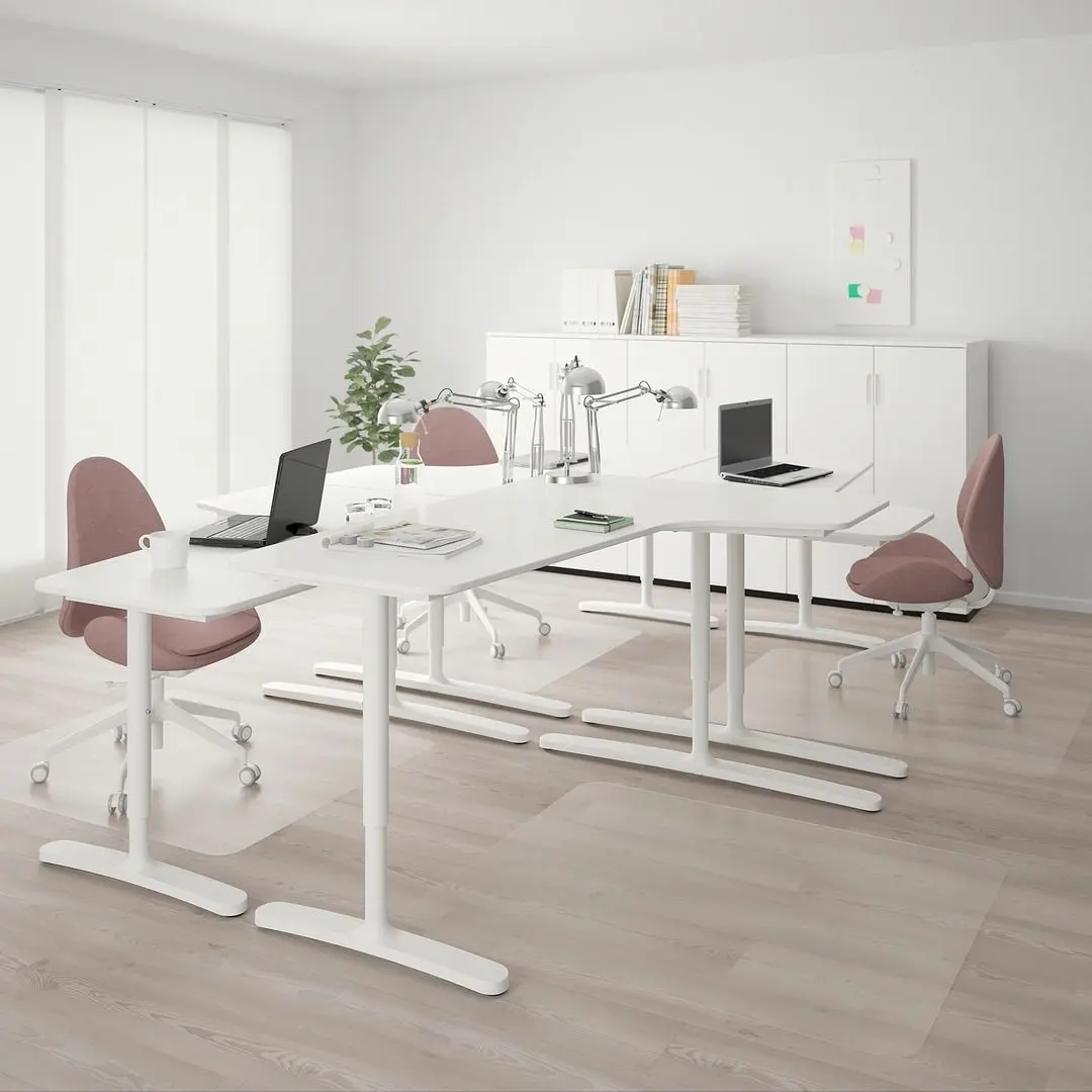 Masa conferinte Ikea Bekant 320x220 (Alb) - 4