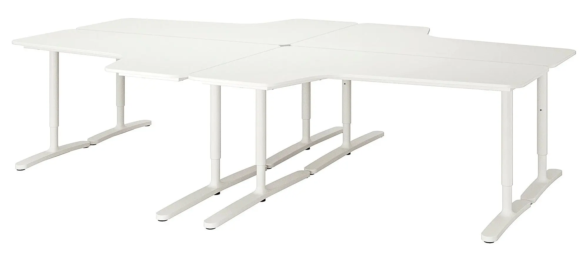 Masa conferinte Ikea Bekant 320x220 (Alb)