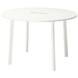 Masa pentru conferinte Ikea Mittzon 120x75 (Alb) Thumb