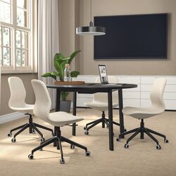 Стол для конференций Ikea Mittzon 120x75 (Черный) Thumb