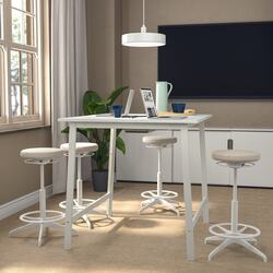 Стол для конференций Ikea Mittzon 140x108x105 (Белый)