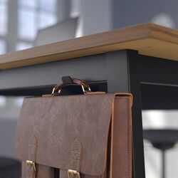 Masa pentru conferinte Ikea Mittzon 140x108x105 (Furnir Nuc/Negru) Thumb