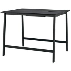 Masa pentru conferinte Ikea Mittzon 140x108x105 (Furnir frasin/Negru vopsit/Negru) Thumb