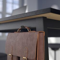 Masa pentru conferinte Ikea Mittzon 140x108x105 (Furnir frasin/Negru vopsit/Negru) Thumb