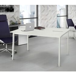 Masa pentru conferinte Ikea Mittzon 140x108x75 (Alb)