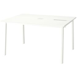 Masa pentru conferinte Ikea Mittzon 140x108x75 (Alb) Thumb