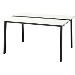 Masa pentru conferinte Ikea Mittzon 140x108x75 (Alb/Negru) Thumb
