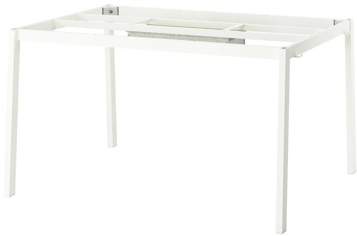 Masa pentru conferinte Ikea Mittzon 140x108x75 (Furnir nuc/Alb)
