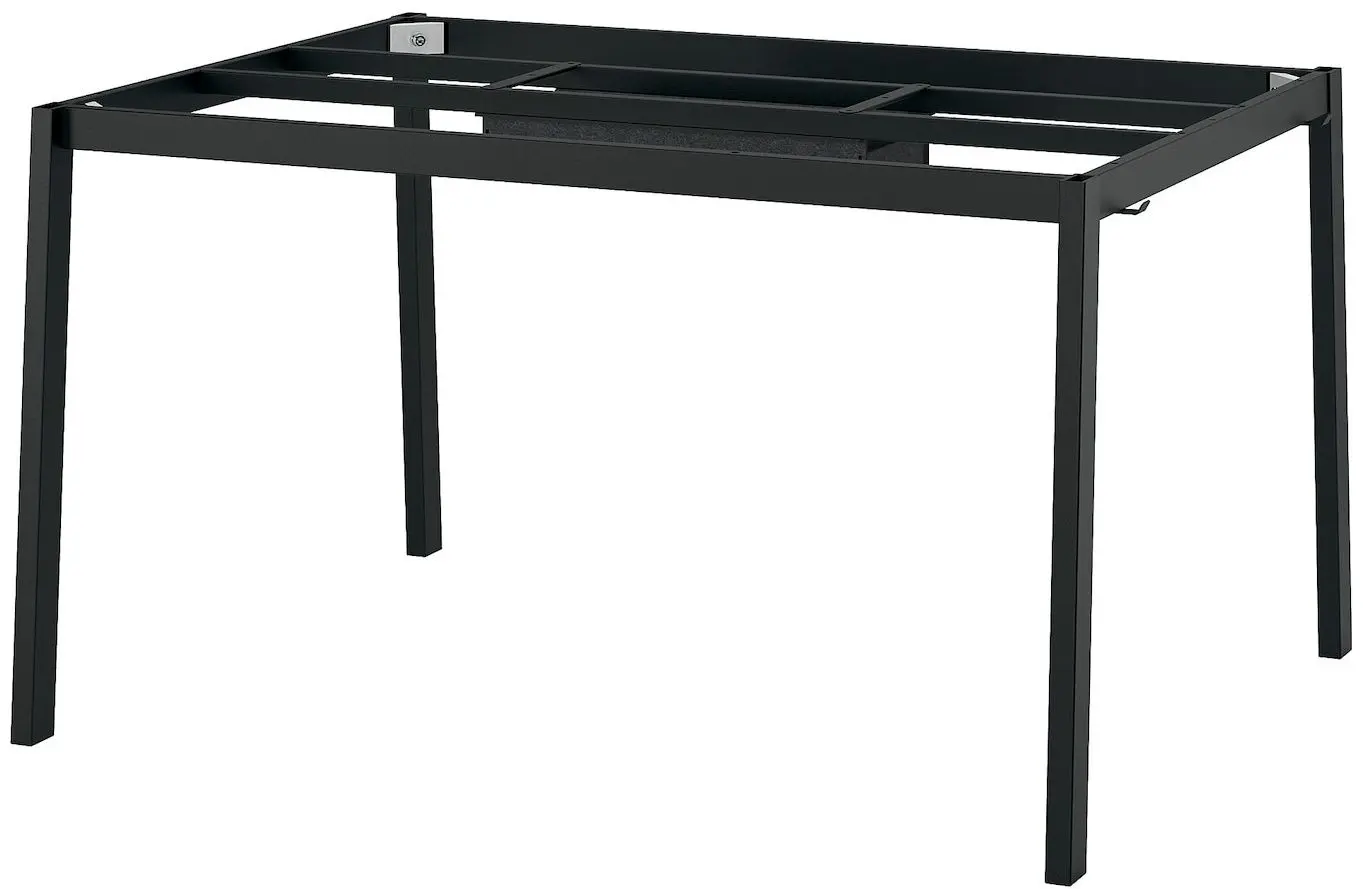 Masa pentru conferinte Ikea Mittzon 140x108x75 (Furnir nuc/Negru)