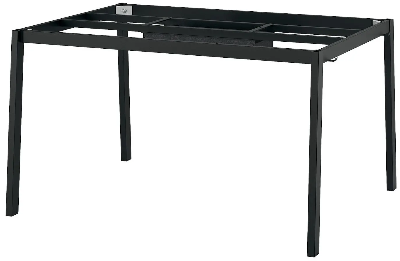 Masa pentru conferinte Ikea Mittzon 140x108x75 (Furnir frasin/Negru vopsit/Negru)