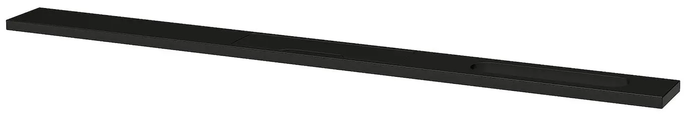 Masa pentru conferinte Ikea Mittzon 140x108x75 (Furnir frasin/Negru vopsit/Negru)