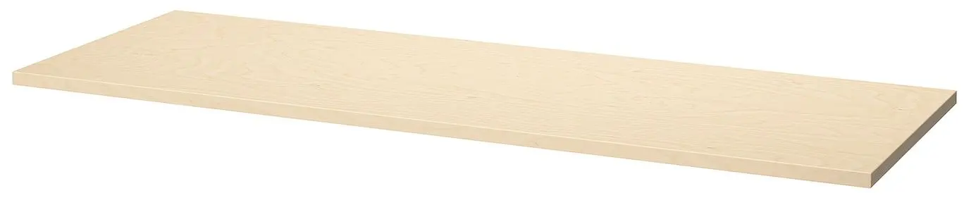 Стол для конференций Ikea Mittzon 140x108x75 (Ясеневый шпон/Черный) - 5