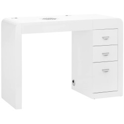 Masa manichiură cu aspirator Activeshop 312 141617 Left (White) Thumb