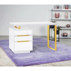 Masa de manichiura Activeshop 3311G 146657 (Gold/White)