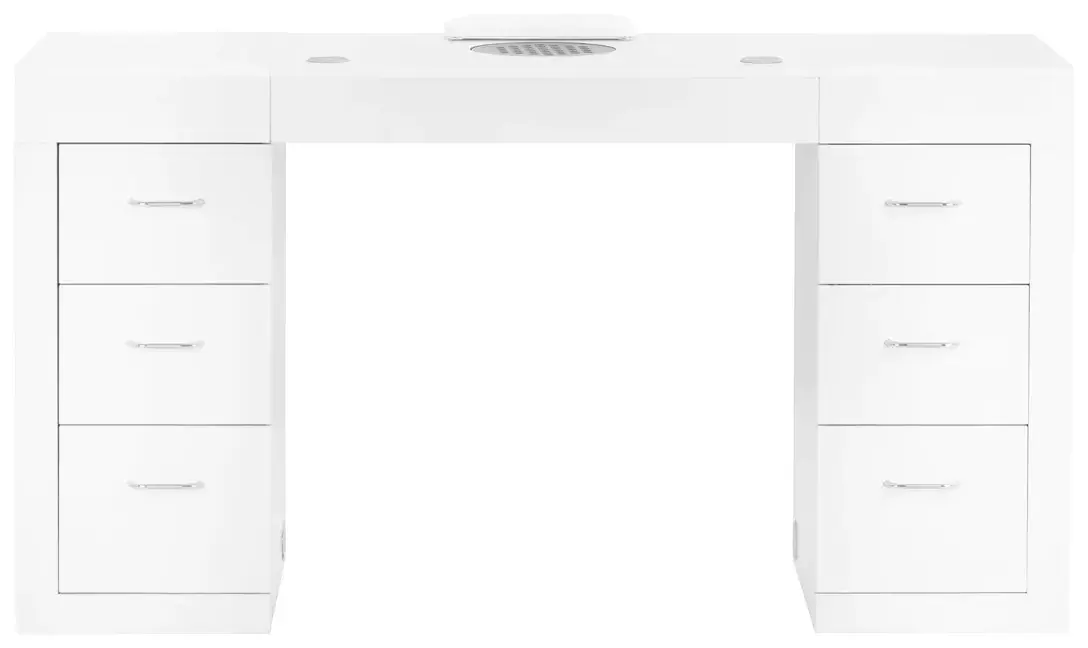 Masa manichiură cu aspirator Activeshop 324 150940 (White) - 2