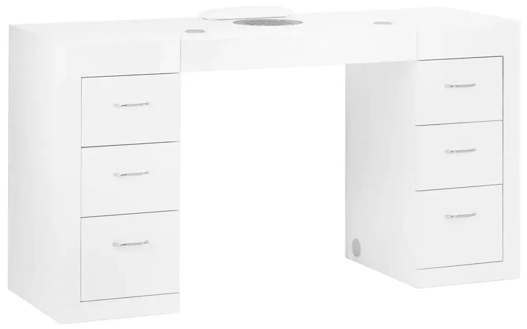 Masa manichiură cu aspirator Activeshop 324 150940 (White)