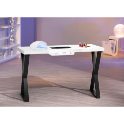 Masa de manichiura Momo 04-BL 151040 (White/Black)