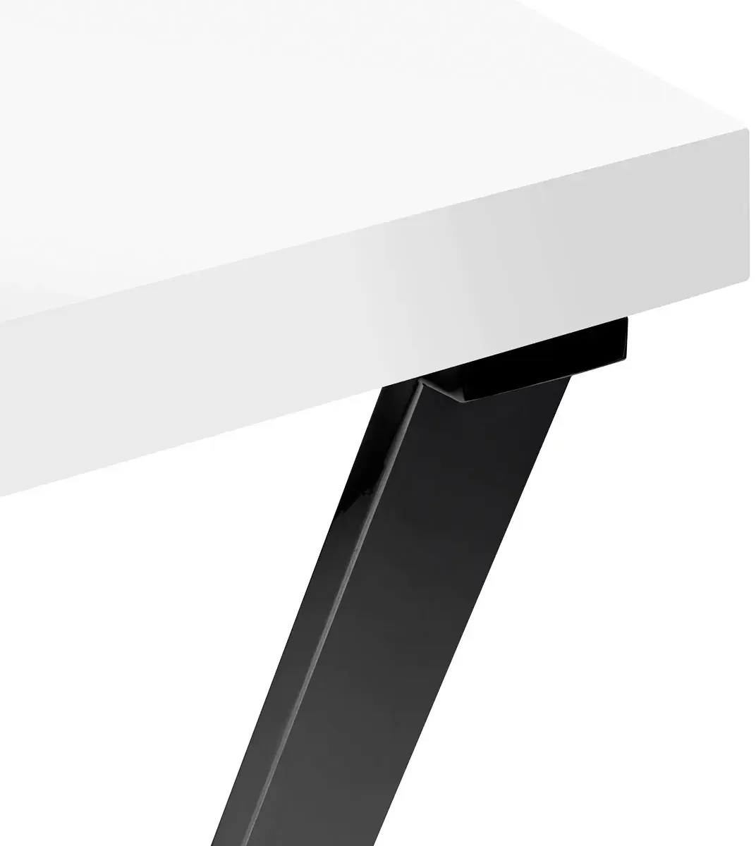 Стол маникюрный Momo 04-BL 151040 (White/Black)