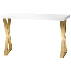 Стол маникюрный Momo 04-GL 151035 (White/Gold) Thumb