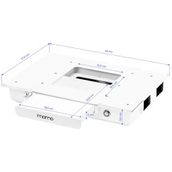 Masa de manichiura Momo 04-GL 151038 (White/Gold) Thumb
