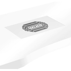 Стол маникюрный с вытяжкой Momo 04-SL 151039 (White/Chrome) Thumb