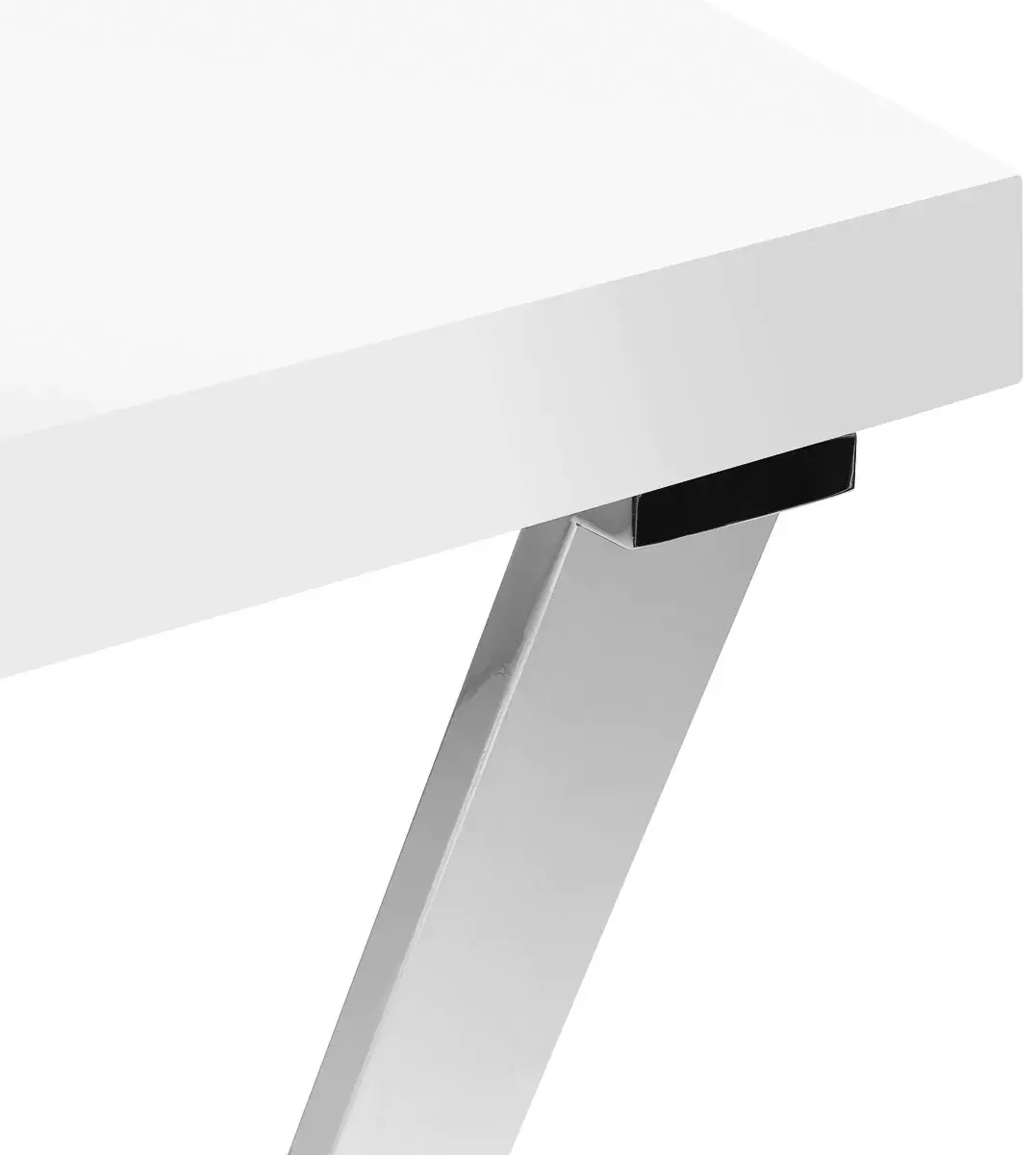 Стол маникюрный с вытяжкой Momo 04-SL 151039 (White/Chrome)