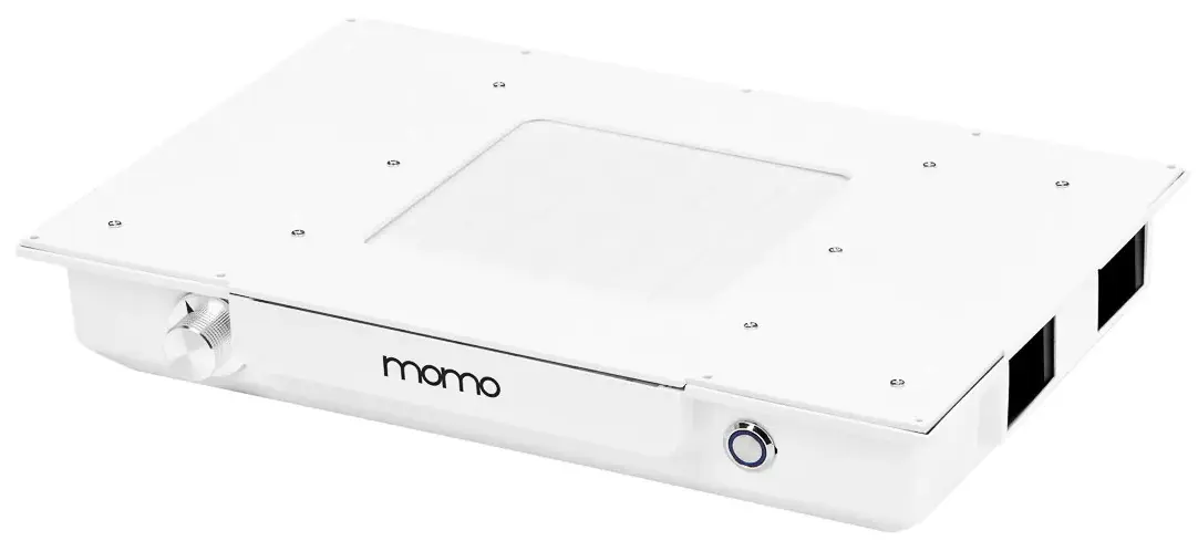 Стол маникюрный с вытяжкой Momo 04-SL 151039 (White/Chrome)