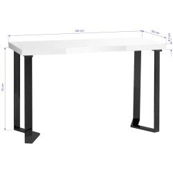 Masa de manichiura Momo 05-BL 154458 (White/Black) Thumb