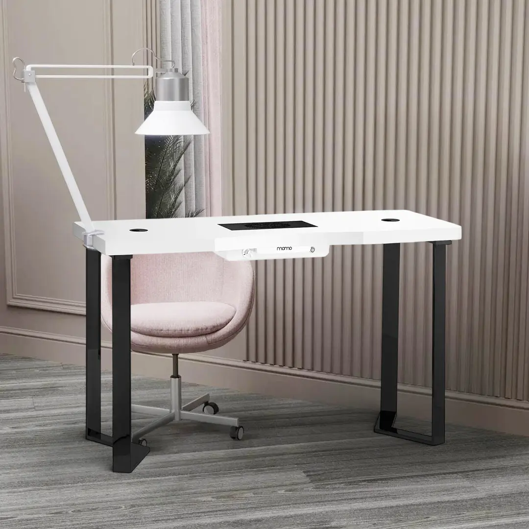 Masa de manichiura Momo 05-BL 154459 (White/Black)