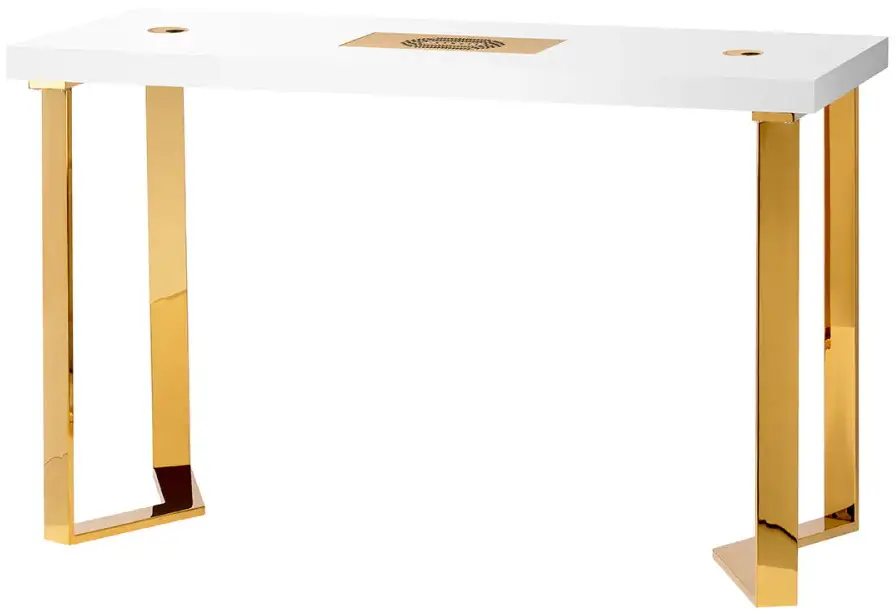 Masa de manichiura Momo 05-GL 151048 (White/Gold)